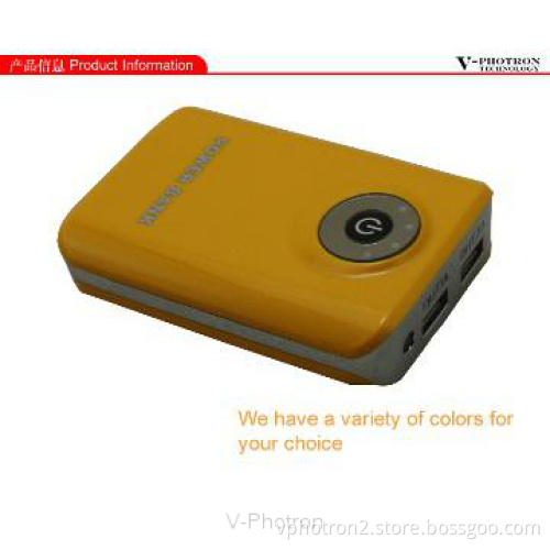 Micro control button design power bank